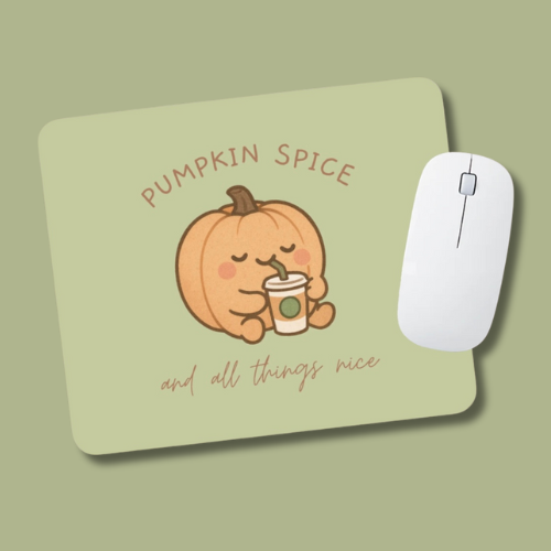 'Pumpkin Spice' Mouse Mat
