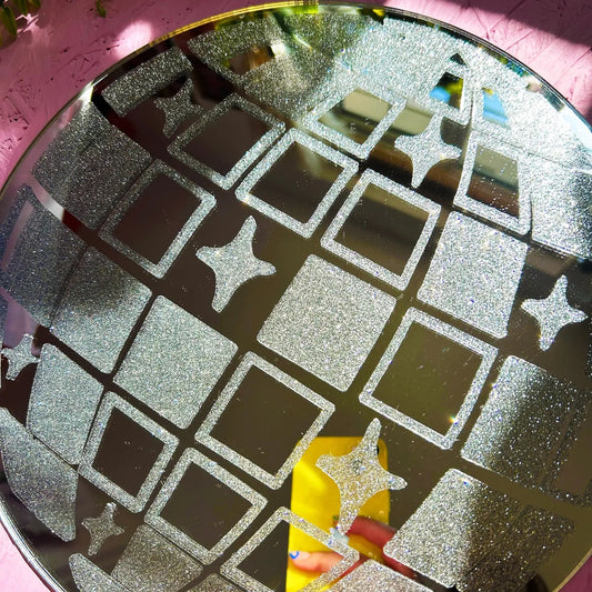 Retro Disco Ball Mirror