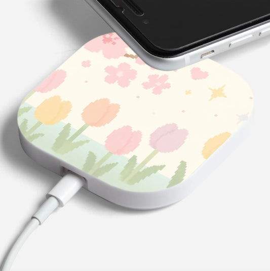 Tiptoe Through The Tulips Wireless Charging Pad