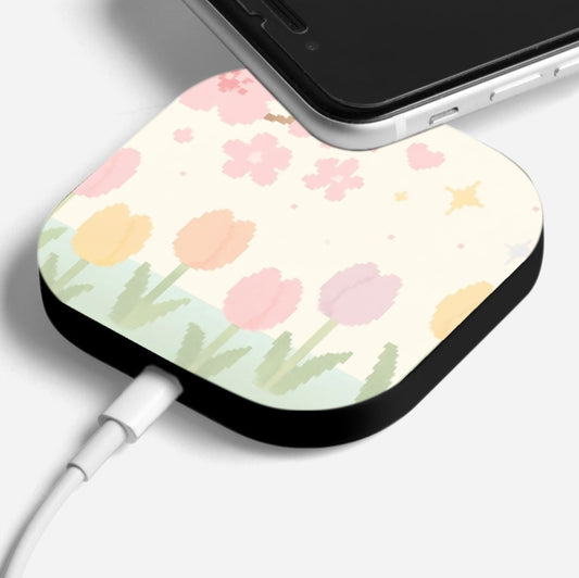 Tiptoe Through The Tulips Wireless Charging Pad