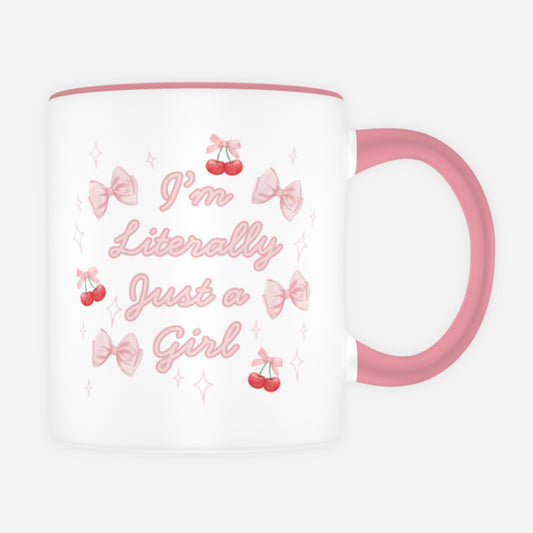 🎀 Im Just A Girl 🎀 Mug